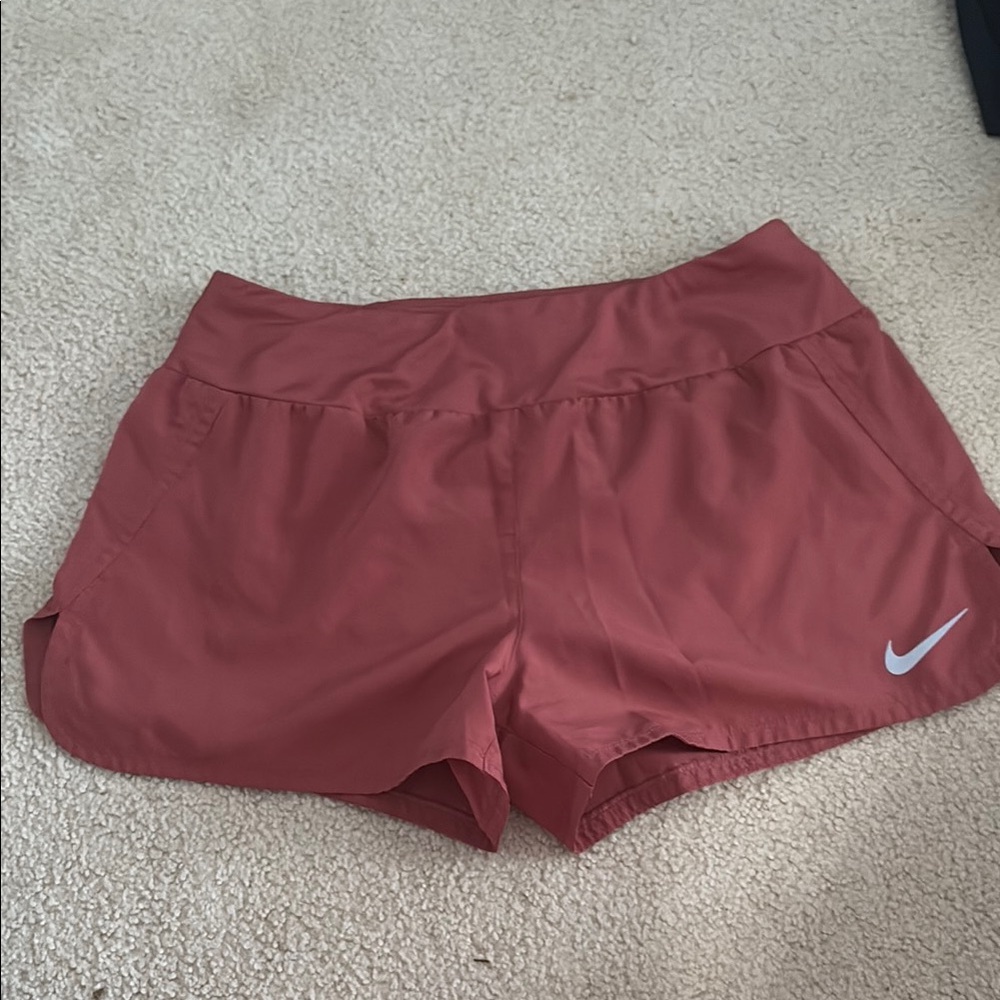 Nike Dusty Red Athletic Performance Shorts